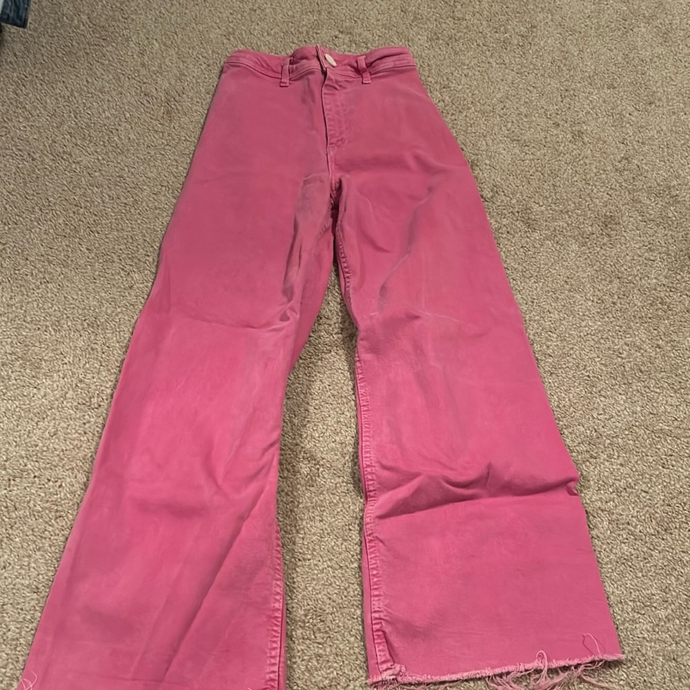 zara marine straight high rise jeans